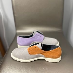 Camper suede woman’s two tone slip on loafers Sz 37 7